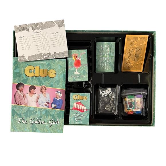 Hasbro Clue the Golden Girls Edition 2017 Great Condition Complete - Picture 3 of 4